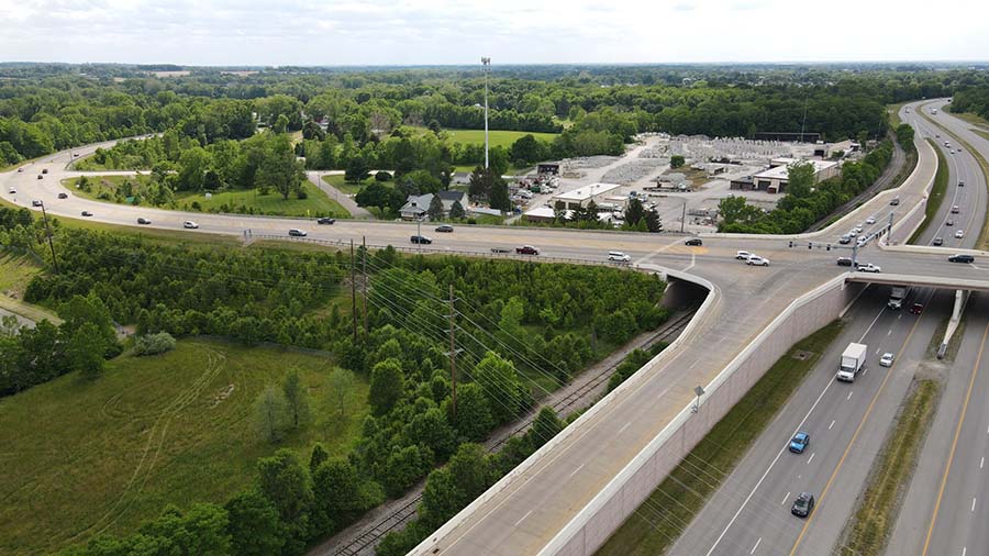 Diley Road Interchange, fairfield county, ohio